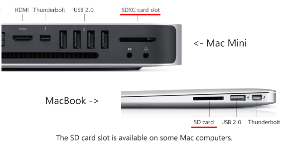 Mac Memory Card Reader